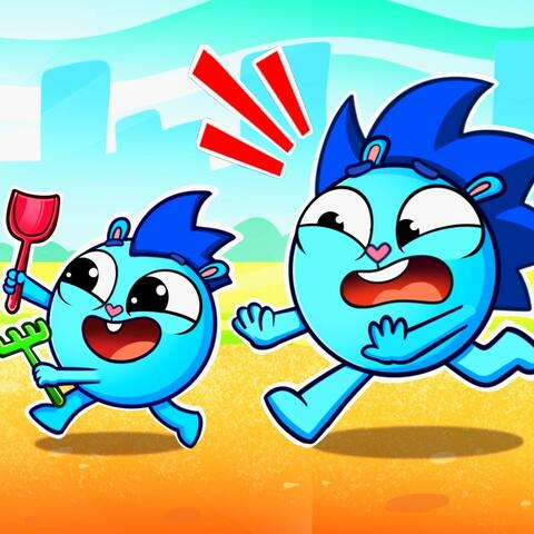 Sibling Play with Toys Song