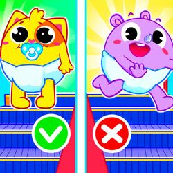 Safety Rules in the Escalator