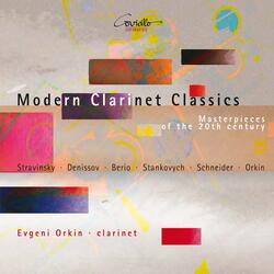 Sonata for Clarinet Solo: Allegro giusto
