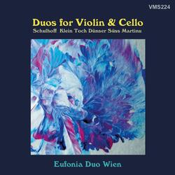 Cinque per Duo for Violin and Cello: No. 1, Adagio - Allegro