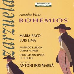 Bohemios, Act I: Linda Cosette (Girard, Chœur, Victor, Roberto, Marcelo, Cosette)