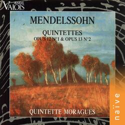 String Quartet No. 1 in E-Flat Major, Op. 12, MWV R25: I. Adagio non troppo - Allegro non tardante