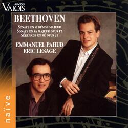Serenade for Flute and Piano in D Major, Op. 41: II. Tempo ordinario d'un Menuetto
