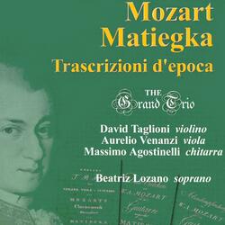 Grosses Trio aus Mozarts Claviermusik, Op. 9: No. 3, Menuetto