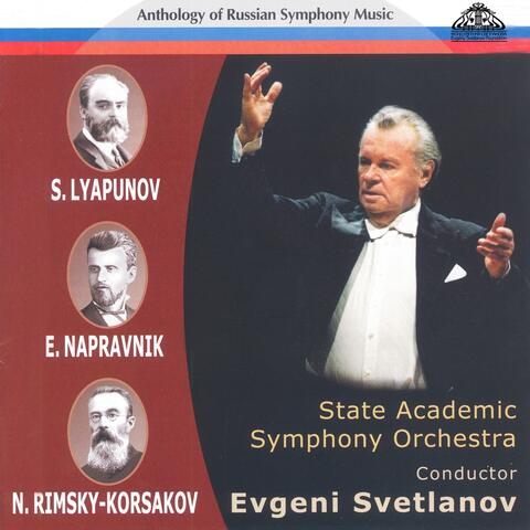 Anthology of Russian Symphony Music: Sergei Lyapunov, Eduard Napravnik and Nikolai Rimsky-Korsakov