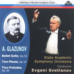 Two Preludes, Op. 85: No. 1, To the Memory of Vladimir Stasov