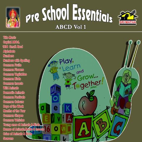 Pre School Essentials ABCD, Vol. 1