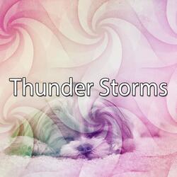 A Passing Waterfall With Thunder