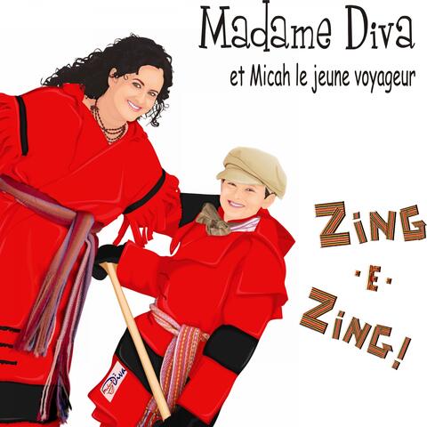 Madame Diva et Micah le jeune voyageur
