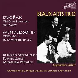 Trio No. 4 in E Minor, Op. 90 "Dumky": III. Andante - Vivace non troppo