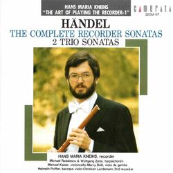 Recorder Sonata in A Minor, Op. 1 No. 4, HWV 362: I. Larghetto
