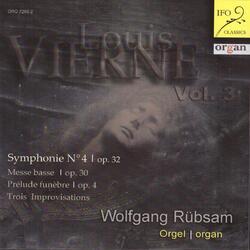 Organ Symphony No. 4 in G Minor, Op. 32: IV. Romance