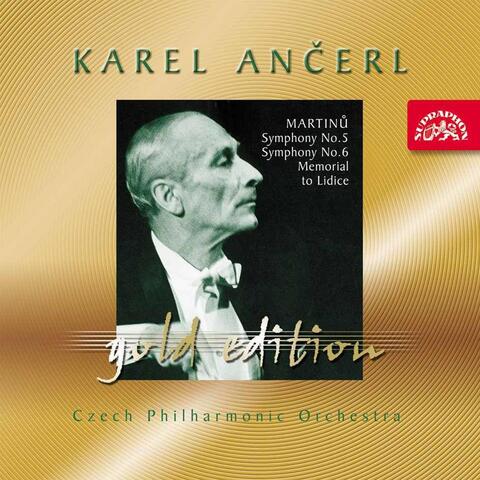 Ančerl Gold Edition 34. Martinů: Symphony Nos 5 & 6, Memorial to Lidice