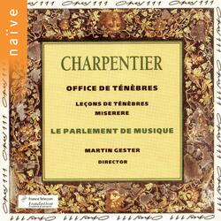 Leçons des Ténèbres: II. Troisième leçon de Ténèbres du Mercredi Saint