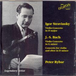 Concerto for Violin and Oboe in D Minor, BWV 1060: III. Finale. Allegro