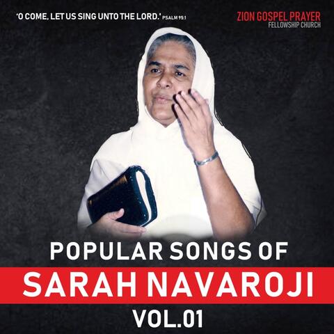 POPULAR SONGS OF SARAH NAVAROJI, VOL. 01