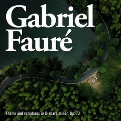 Theme and variations, Op. 73 in C-Sharp Minor