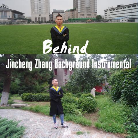 Behind