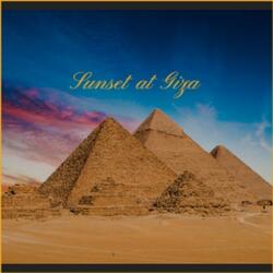 Sunset at Giza