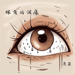 眼角的泪痕