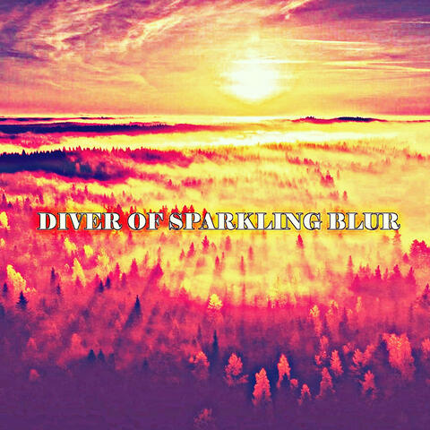 Diver Of Sparkling Blur