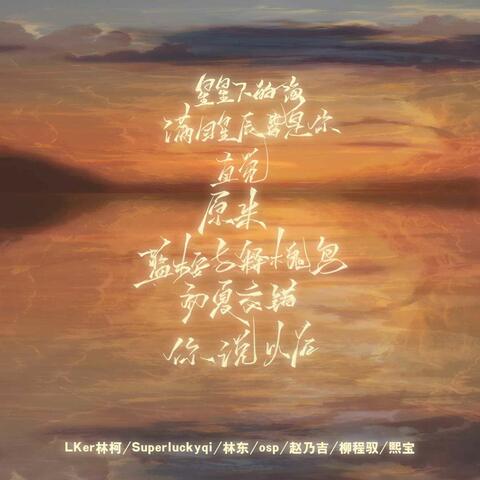 满目星河皆是你+直觉+原来+你说以后+星星下的海+蓝桉与释槐鸟+初夏交错