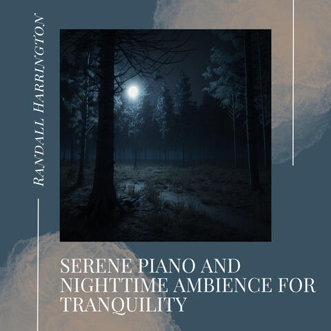 Serene Piano and Nighttime Ambience for Tranquility