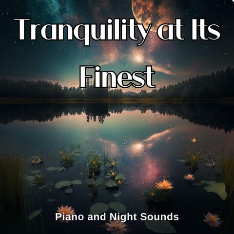 Tranquility at Its Finest: Piano and Night Sounds