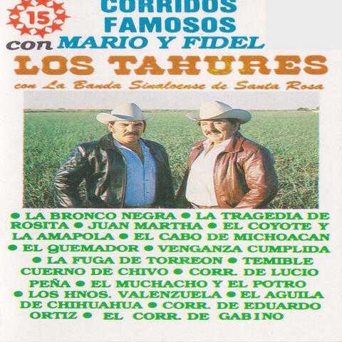 Corridos Famosos Con Mario Y Fidel Los Tahures Con La Banda Sinaloense De Santa Rosa