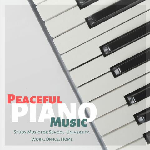 Peaceful Piano Music: Study Music for School, University, Work, Office, Home