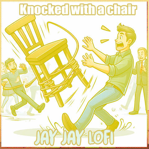 Knocked with a chair