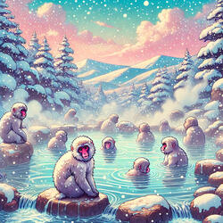 Snow Monkeys