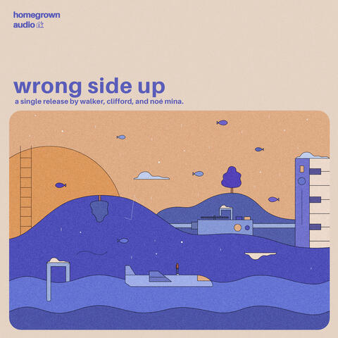 wrong side up