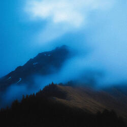 above the clouds