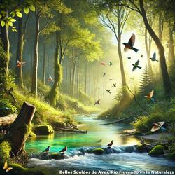 Bellos Sonidos de Aves, Naturaleza Viva con Agua y Canto