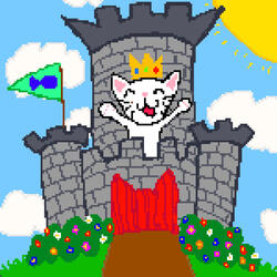 it's a beautiful day in the kitty cat kingdom!