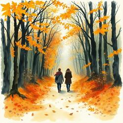 autumn stroll
