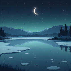 Badjai's' Frozen Lake