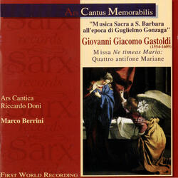 Gabrieli: Ricercar Arioso Primo (Ricercare dopo il Credo)