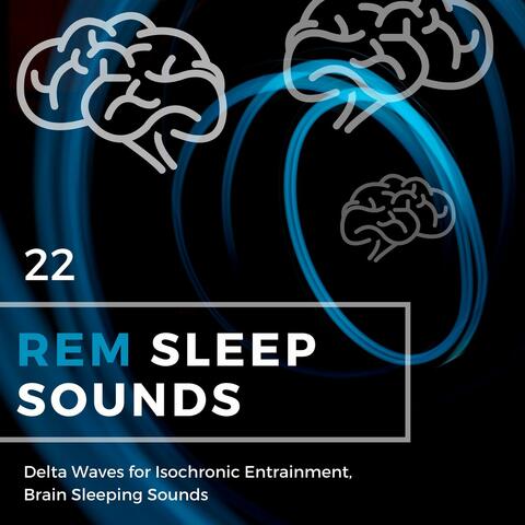 22 REM Sleep Sounds: Delta Waves for Isochronic Entrainment, Brain Sleeping Sounds