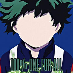 100% ONE FOR ALL (Midoriya)