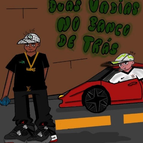 2 vadia no banco de trás