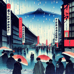 Rain in Akihabara Electric Town