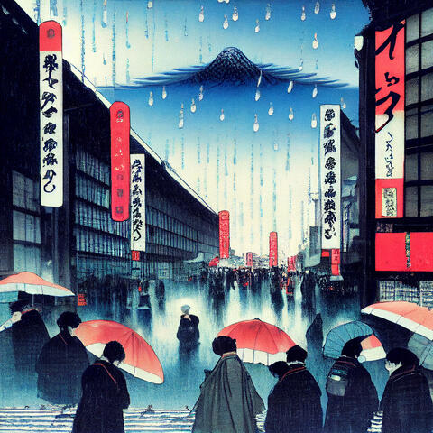 Rain in Akihabara Electric Town