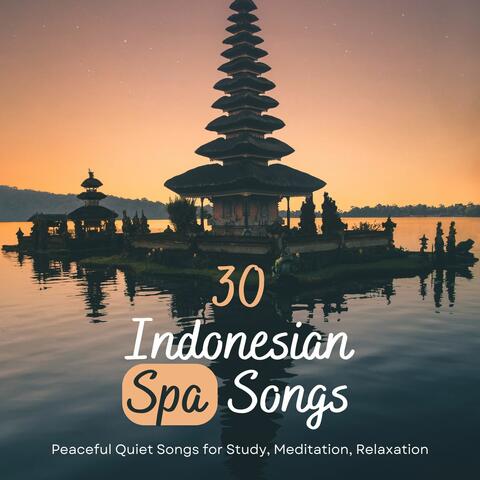 30 Indonesian Spa Songs: Peaceful Quiet Songs for Study, Meditation, Relaxation