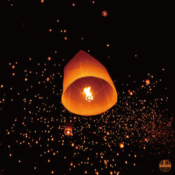 lantern floating