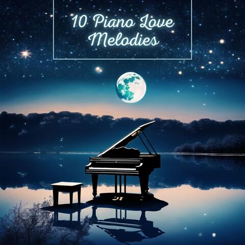 10 Piano Love Melodies: Romantic Piano Solos for a Night of Passionate Romance