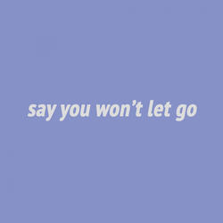 Say You Won't Let Go