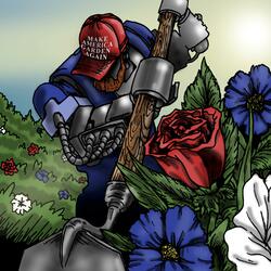 Hashtag Maga (Make America Garden Again)