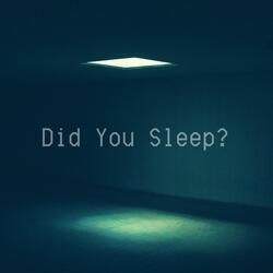 Did You Sleep?